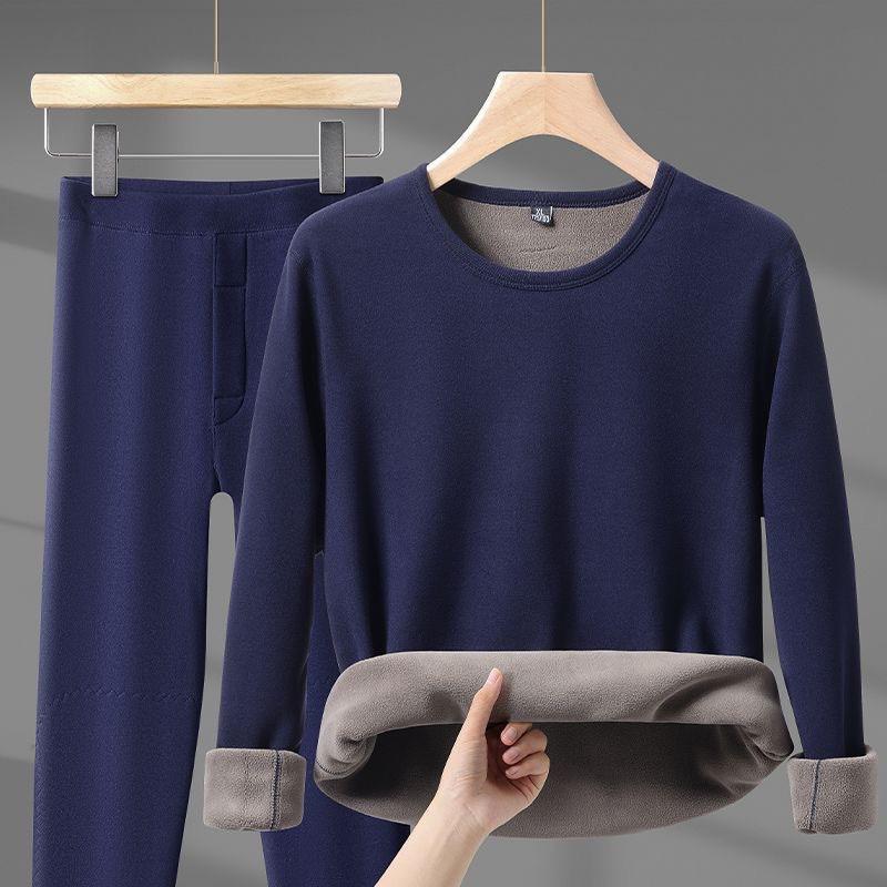 Fleece Thermal Underwear Set Men Women Ultra Warm Thick Base Layer Winter