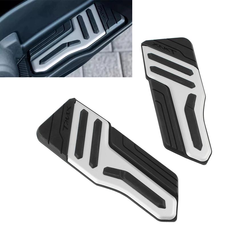 Pair Motorcycle Black Pedals Foot Pegs Footrests Footboard For Yamaha T-MAX 560 T-MAX560 TMAX560 2022-Later