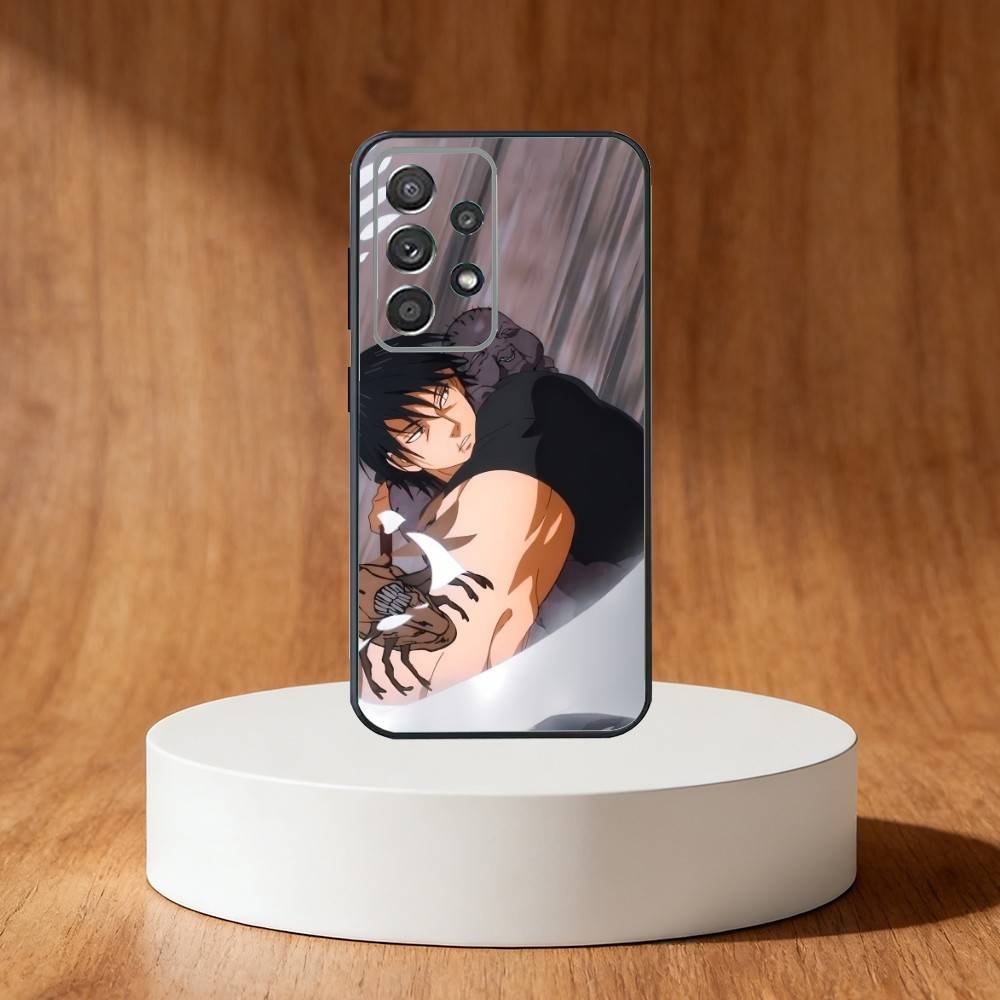 

Чехол для телефона Toji Fushiguro Jujutsu Kaisen для Samsung S25, S24, S21, S22, S23, S30, Ultra, S20, Plus, Fe, Note, 10, 9, 5G Черный Samsung S225G