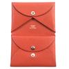 Porta-moedas HERMES impecável Calvi duo Shoble misol masculino Usado