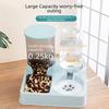 Food Feeder and Water Dispenser Integrated Pet Feeder Double Bowl Automatic Cat Dog Feeder Food Water Dispenser Pet Supplies