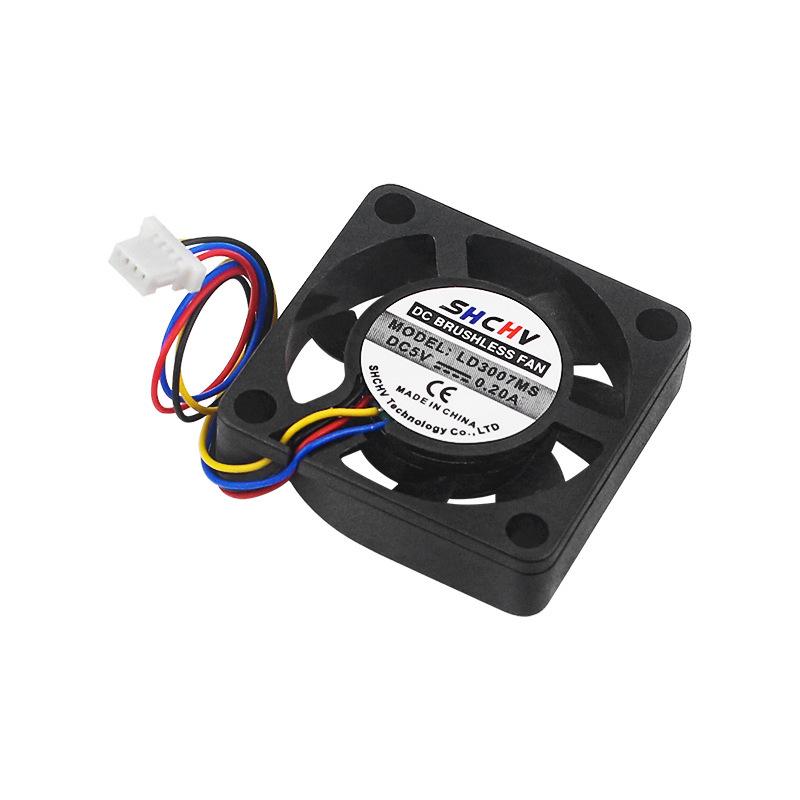 Raspberry Pi 5 PWM Metal Blower Cooling Fan with Heatsink