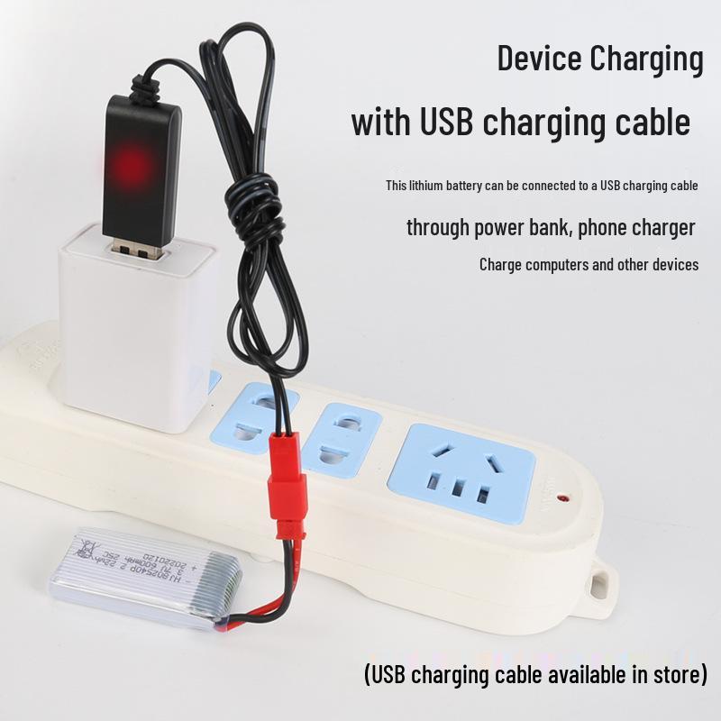 Drone Battery 3.7V 600mAh Lithium for X5C Aircraft Model - 802540P