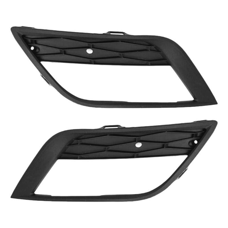 Car Front Bumper Fog Light Grille Cover Left/Right For Seat Ibiza MK4 Facelift 2013 2014 2015 2016 6J0853665F 6J0853666F
