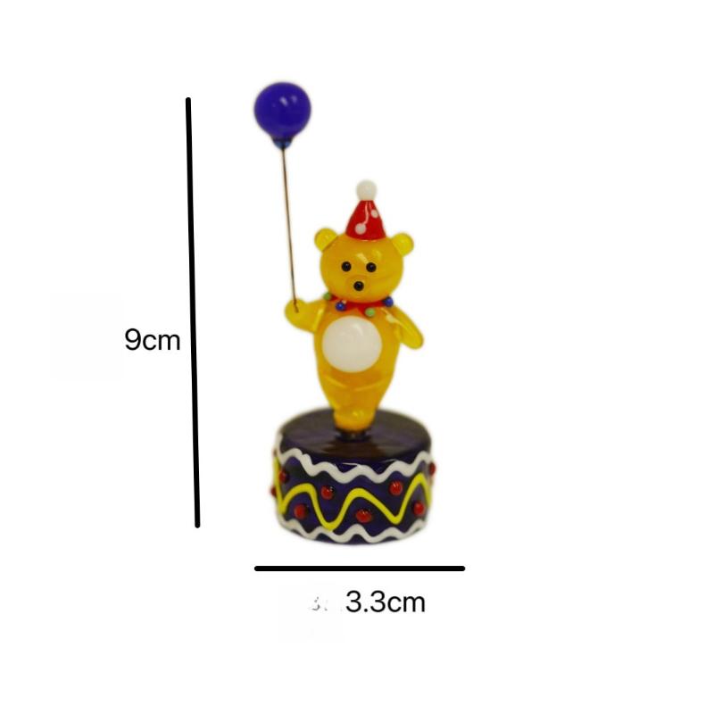 

Creative Glass Crafts Animal Ornaments Colorful Clown Cat Home Accessories Decoration Handmade Decorative Gift Craft Wholesales