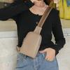Simple Fashionable and Versatile Men's and Women's Models Small Chest Bag Women's Bag Soft Leather Ladies Crossbody Bag Design Luxury Minimalist