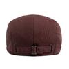 Men Washed Vintage Beret Fashion Front Back Wear Man Cap Spring Autumn Women's Flat Hat Retro Casual Newsboy Cap Unisex