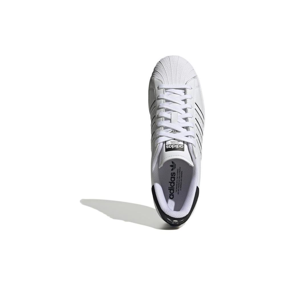 Adidas Superstar White Black Outlined Unisex Sneakers Footwear-White Core-Black IF8090