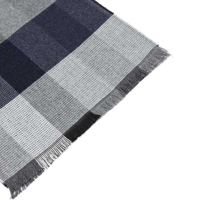 YOUNGOR Men's Blended Fabric Warm Scarf