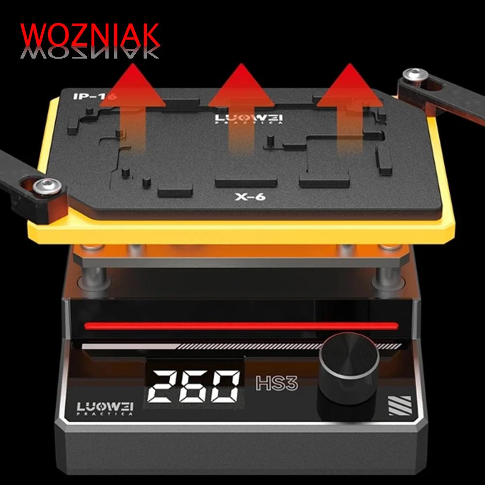 LUOWEI LW-HS3 PRO Mobile Phone Repair Accessories Multifunctional Intelligent Multi-layer Preheating Adjustable Temperature