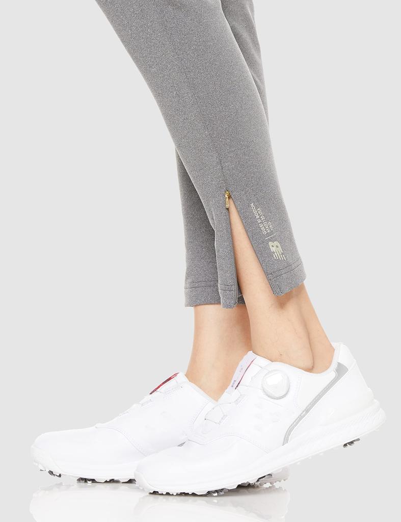 Golf Cropped Pants Inseam 0 [New Balance] (P.P.TEX Sweat-absorbent, Quick-drying, Breathable, Stretchable, 70cm) / Women's / 012-2236508 023_Gray [S]