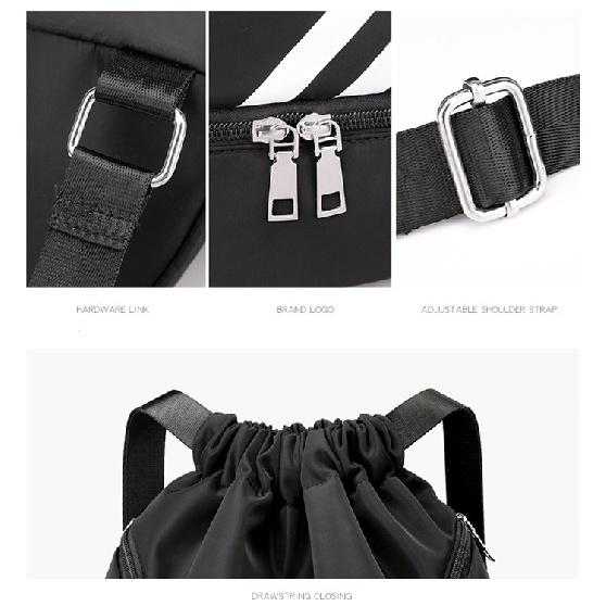 Sporttasche Damen mit Kordelzug für Herren, groß, Radfahren, Basketball, weiblich, Wochenendgepäck, Reisen, Yoga, Rucksack