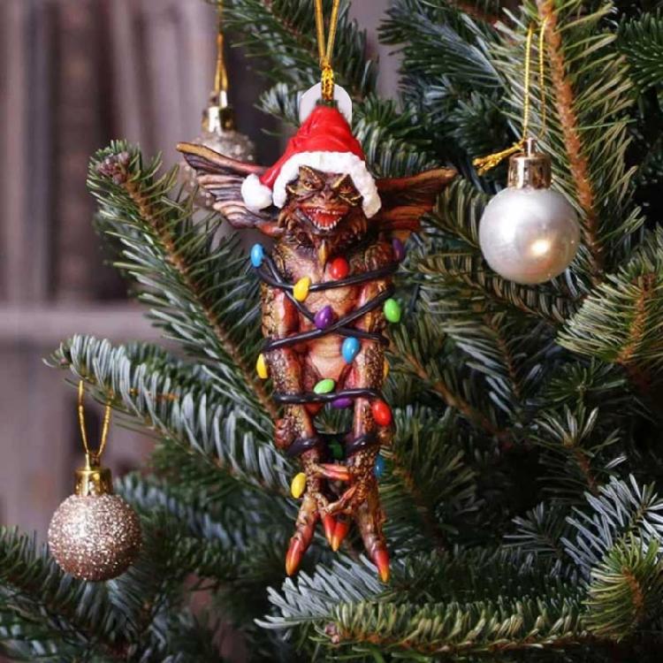 Christmas Sock Dog/Dragon Acrylic Charm Animal Shape Hanging Ornament For Christmas Tree Decoration Mantels Door Window