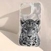 Phone Case for iPhone 14 13 15 16 17 Pro Max 16E 11 12 8 7 Plus X XR XS SE 2022 Animal Floral & Leopard Pattern Shiny Back Cover