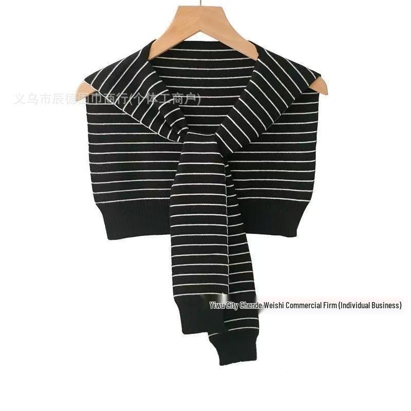 2024 Vibrant Candy-Colored Striped Shawl for Spring & Summer - Lightweight and Versatile Cover-Up