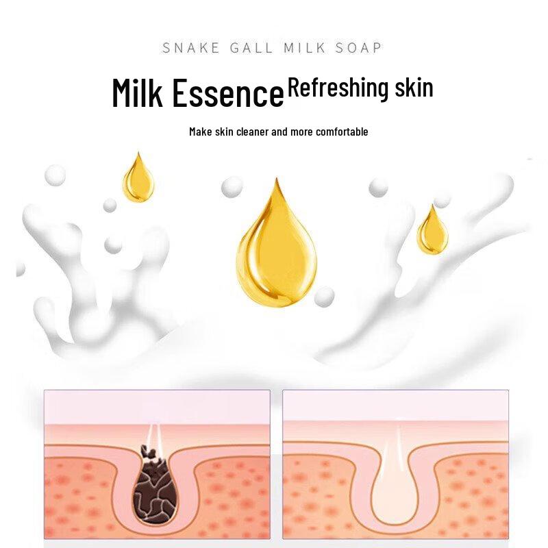 Longliqi Milch Pflegeseife 10er-Pack