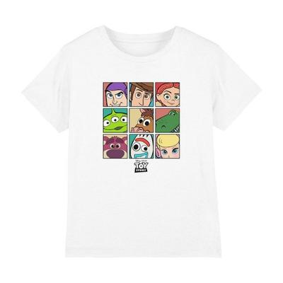 Childrens/Kids Character Grid T-Shirt