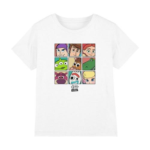 Toy Story Childrens/Kids Character Grid T-Shirt