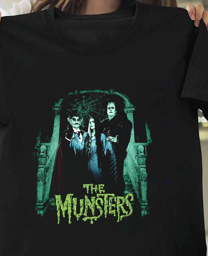 Vzácná Černá bavlněná košile The Munster Všechny velikosti S-5XL Unisex Košile OM485 Unisex Tričko