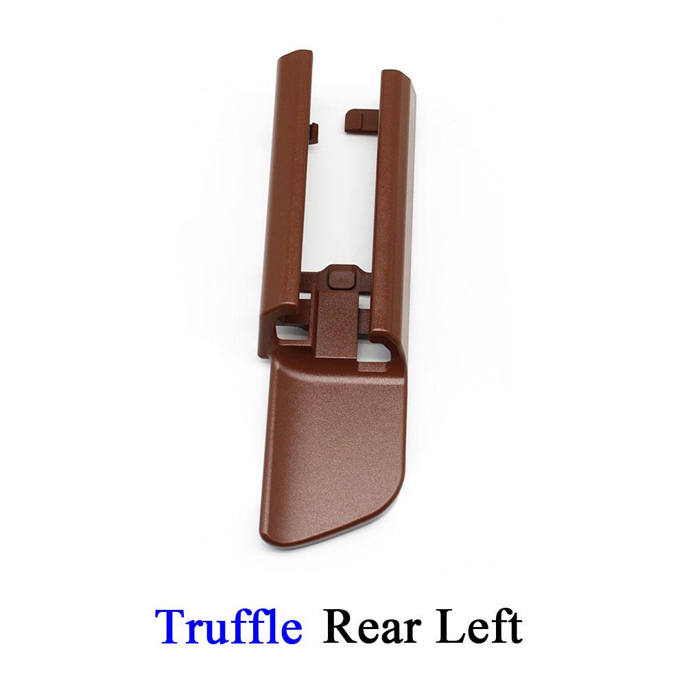 Car Interior Black Front Rear Left Right Seat Rail Trim Cover Sliding Track Replacement For BMW 5 Series G30 G31 G38 2016-