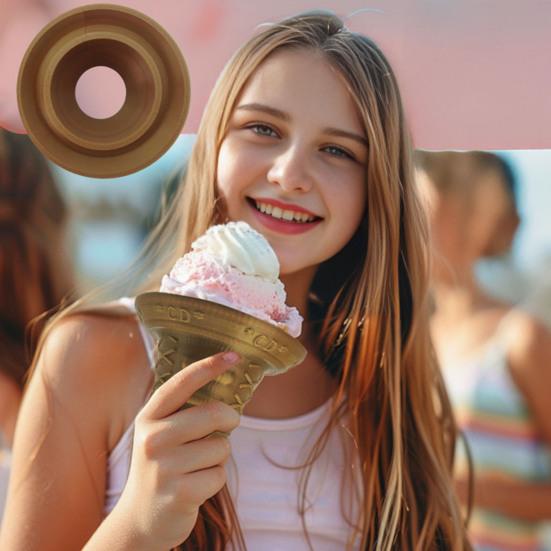 Stojan na zmrzlinu Bez odkapávání Opakovaně použitelný držák na kornouty proti nečistotám Vodotěsný držák na sněhové kornouty pro domácí letní párty u bazénu