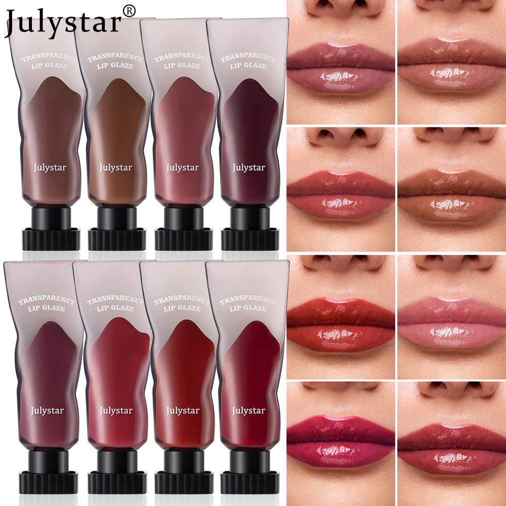 Julystar Moisturizing Gloss Lip Lacquer Long-lasting Hydration With A Mirror-like Watery Shine Available In 8 Shades