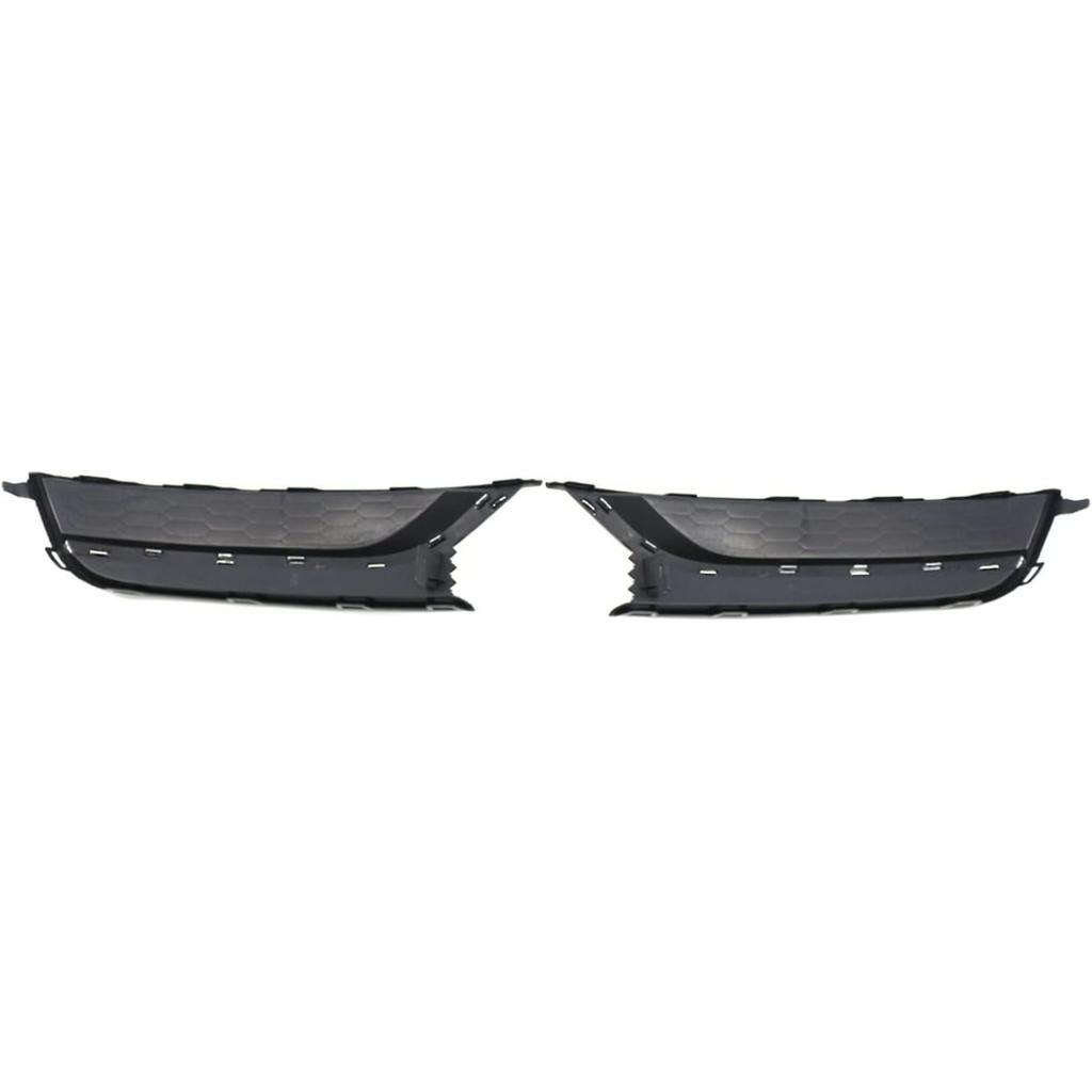 Compatible For VW Passat 2012-2015 Fog Light Grille Without Hole Chrome Trim Cover Grill(Left)