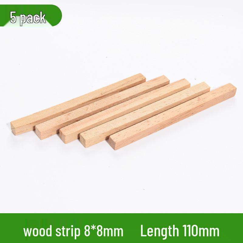 Paulowniahout Strips voor 3D Modelbouw en Blokhut Constructie