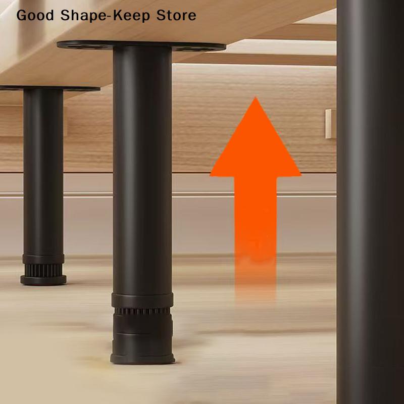 Adjustable Non-Slip Noise Reducing Base Sofas Furniture - Telescopic Bed Beam Support Leg Load Bearing for Bed Frames And Tables
