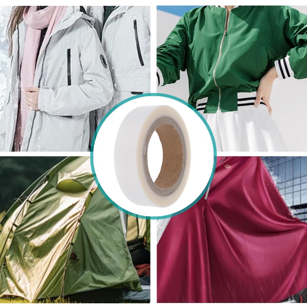 YFFSFDC Seam Tape Seam Sealing Tape Seamless Tape Repair Waterproof Leak Proof Excellent Abrasion Repair Thickness 0.1mm Width 2.5cm 30m