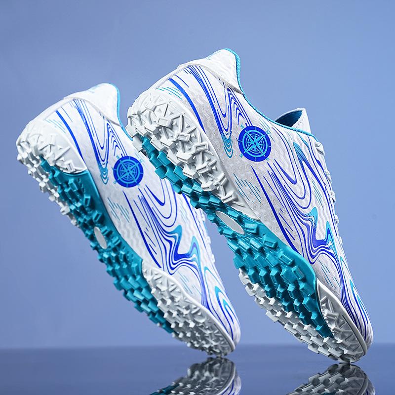 Shattered Spikes Children's Football Shoes Boys and Girls Professional Training Track and Field Competitions Running Students Sneakers