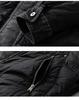 LEE Collaboration Men's Winter Denim Patchwork Down Jacket, 90% Down.