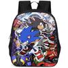 Sonic 15-inch Large Capacity Lightweight Oxford Cloth Backpack For Kids