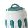 Ceramic Jar with Airtight Lid Food Storage Porcelain Dry Container Tea Canister Pet Treat