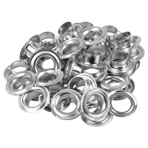 SK11 Double-Sided Aluminum Eyelets, 25 Pairs, Approx. 10.0mm Hole Diameter, No. 110
