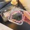 Transparent Jewelry Storage Box Dustproof Lid Bracelet Storage Box  Jewelry Display