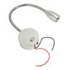 LED RV Gooseneck Bed Light with USB Port Type C Port Touch Control  12‑24V Soft Light RV Bedside Reading Lamp for   Van Boat