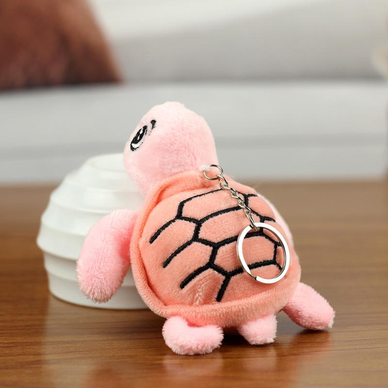 1-10pcs Turtle Small Pendant Backpack Hangings Bulk For Birthday Party Decor Favors Bag Keychain DIY Gifts Keyring