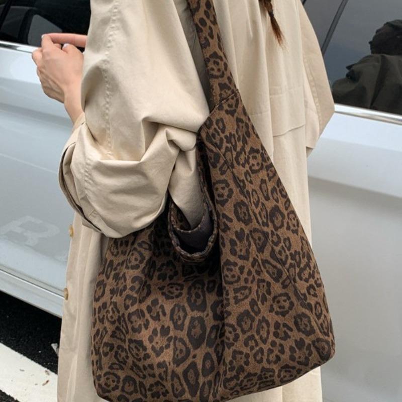 Autumn and winter new suede tote bag large capacity commuter casual shoulder bag fashionable versatile simple women's bag