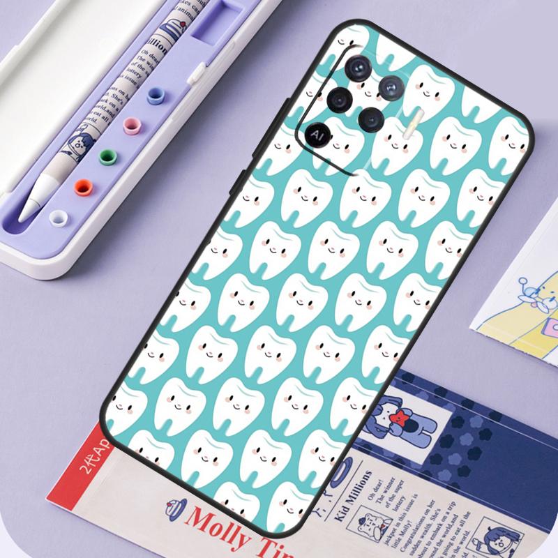 Dentist Dental Dent Tooth For Oppo A60 A80 A40 A94 A74 A54 A15 A18 A38 A58 A78 A98 A16 A76 A96 A57 A17 A77 A5 Pro Case