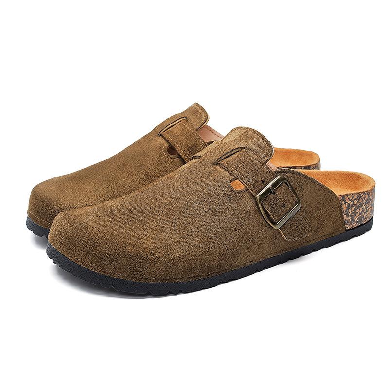 Summer Classic Retro Versatile Casual Wear Soft-soled Birkenstocks Non-slip and Wear-resistant Bag Head Slippers