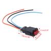 Motorcycle Hazard Light Switch Double Warning Flasher Emergency Signal 3 Wires Lock Secure Switch Button