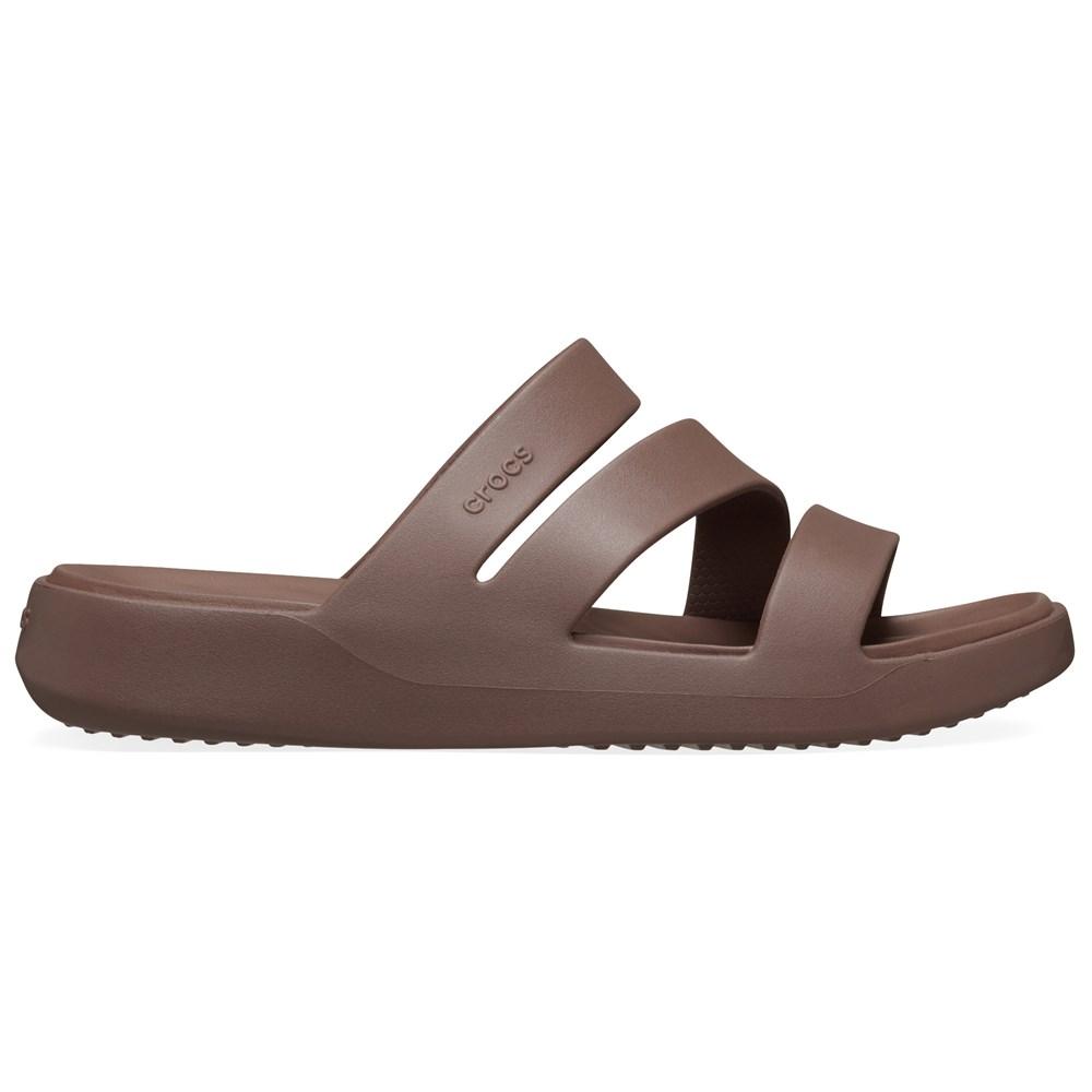 Sandals Crocs Brown Getaway Strappy Sandal W