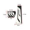 For BMW 5 Series G30 G31 2017 2018 2019 2020 2021 LHD Pedals Gas Brake Foot Rest Pedal Pad Cover Stainless Steel Accessories
