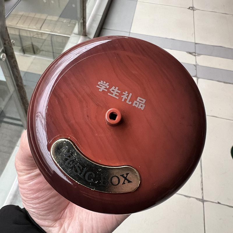 European Style Rotating Music Box: Guitar & Violin Ornament - Perfect Birthday or Couple Holiday Gift for the Living Room.