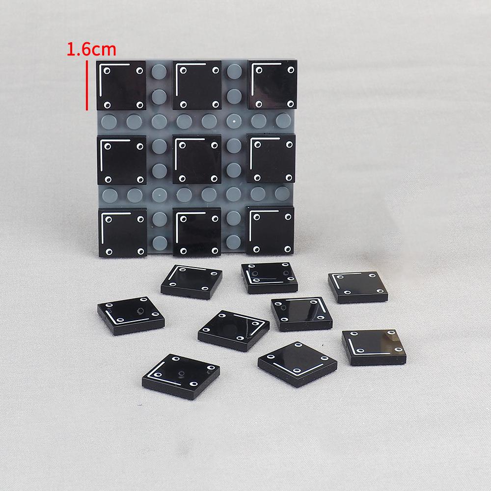 MOC 10 STÜCK Bedruckte 3068pb0670 Eisenplatte Mit Vier Schrauben Muster Bausteine 3068 Bodenfliese Brett Steine Partikel Spielzeug Geschenke