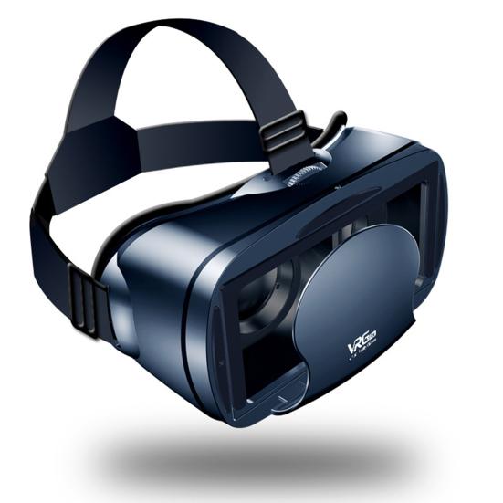 Immersive 3D VR Glasses Adjustable Eye Protected Virtual Reality Full Screen Visual Wide-Angle Universal VR Headset with Remote Control
