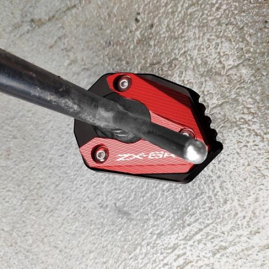 For Kawasaki Ninja ZX6R 2009-2025 Foot Side Stand Extension ZX636 Kickstand Pad