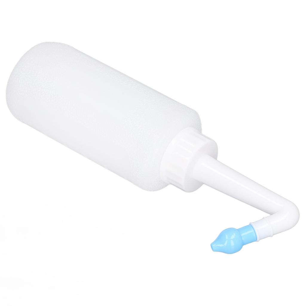 Nasal Wash Bottle Slip Resistant Pressure Irrigation Nose Rinse Bottle for Children Adults 300ml