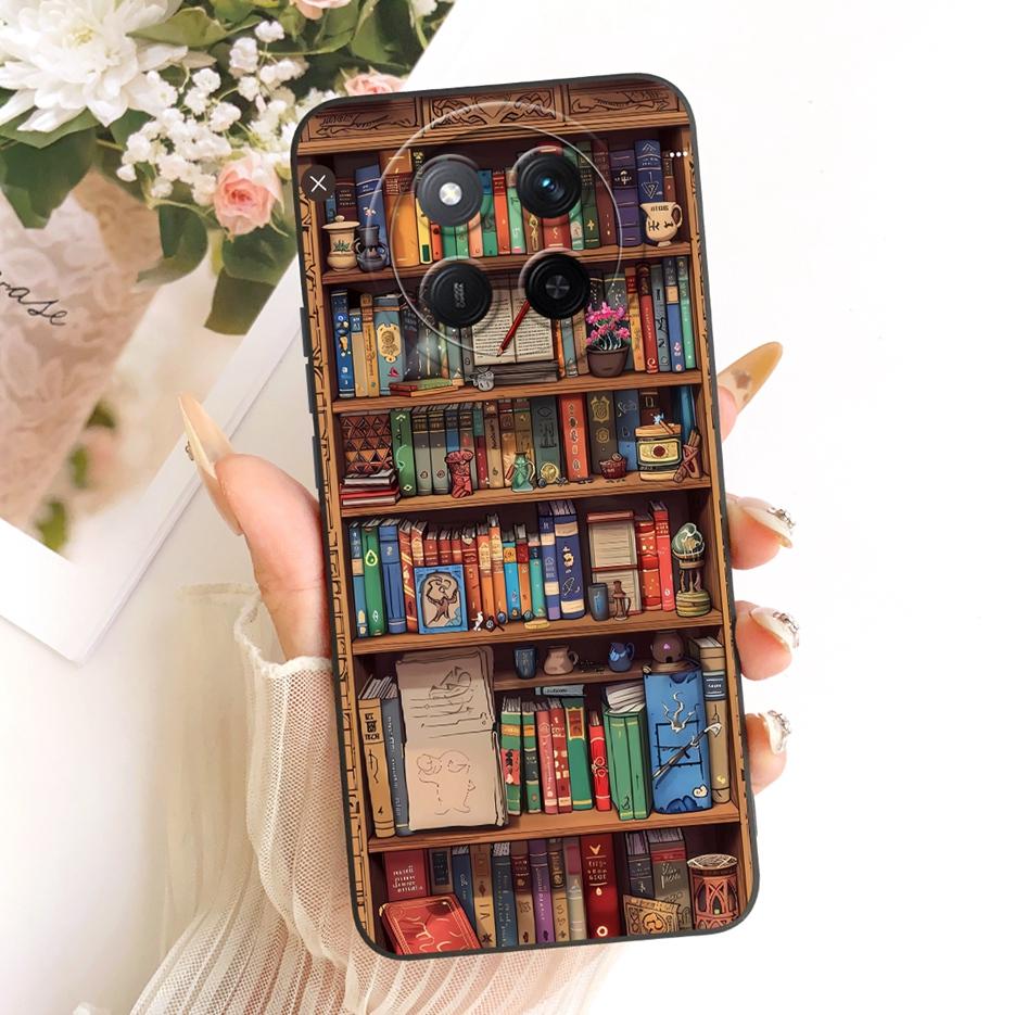 For Honor Magic7 Lite Case HonorX9C Cute Rabbit Cartoon Painted Cover Soft TPU Phone Case For Honor X9C Smart Magic 7 Lite Shell